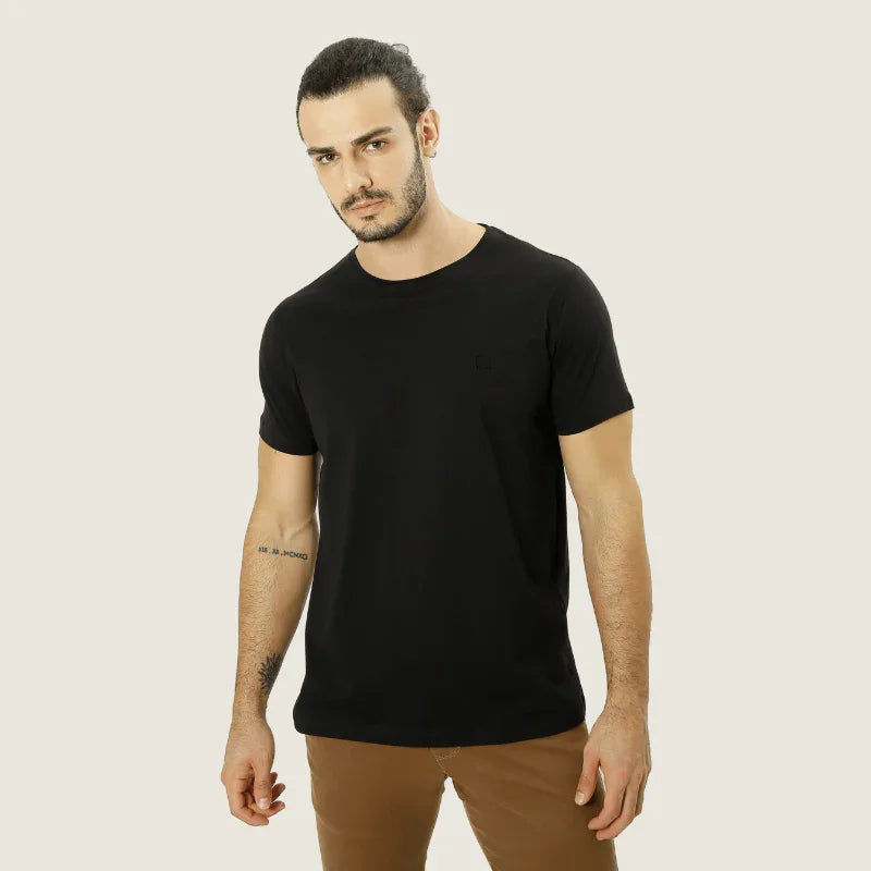 Camiseta Ponto Zero em Algodão Pima Peruano