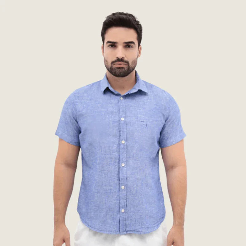 Camisa Linho Slim Ponto Zero