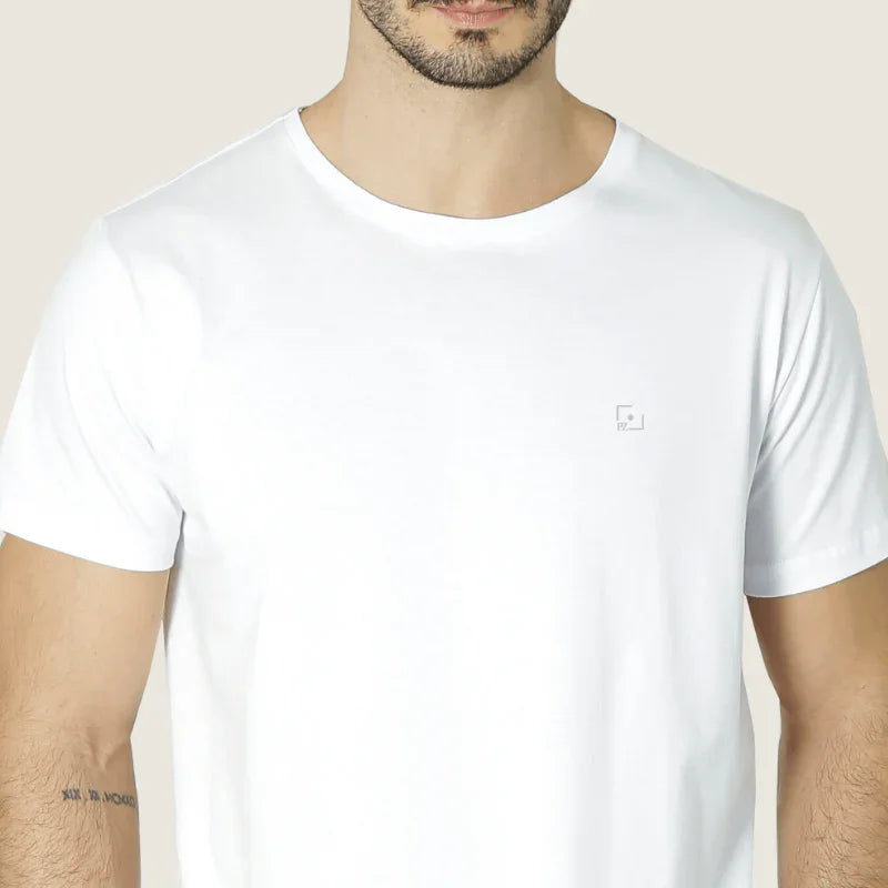 Camiseta Ponto Zero em Algodão Pima Peruano