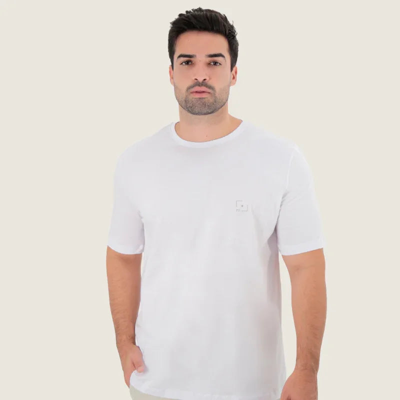 Camiseta Ponto Zero  Básica 100% Algodão