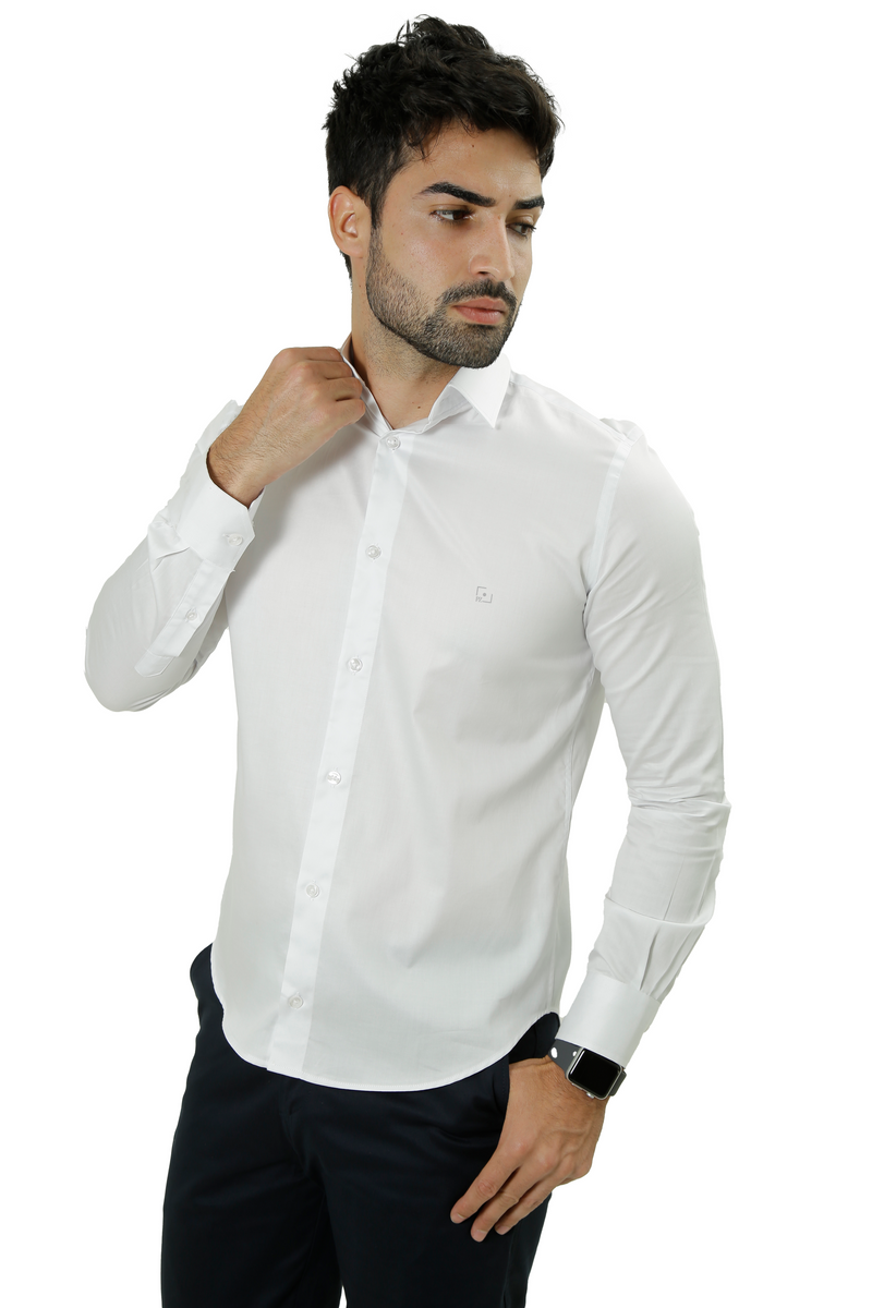 Camisa Manga Longa Slim Fit