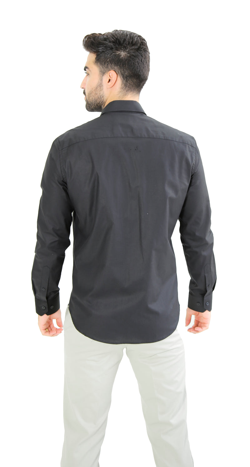 Camisa Manga Longa Slim Fit