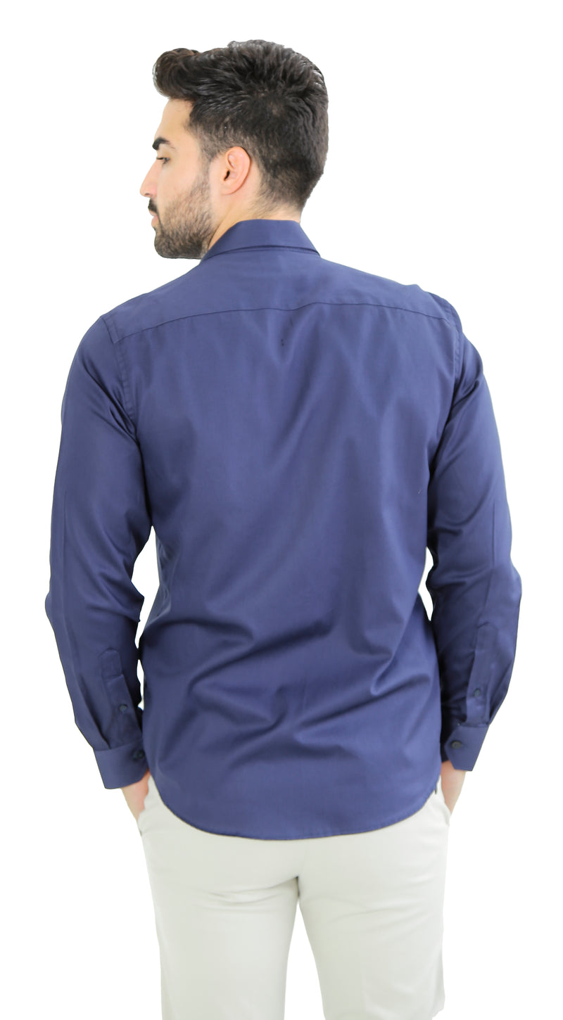 Camisa Manga Longa Slim Fit